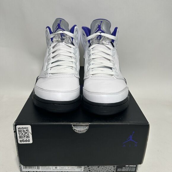 Nike Shoes Air Jordan 5 Retro “Dark Concord” 2024 - Picture 2 of 5